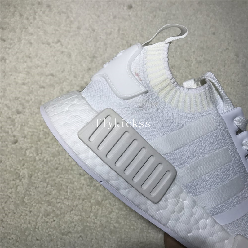Real Boost Adidas NMD R1 PK Japan Triple White